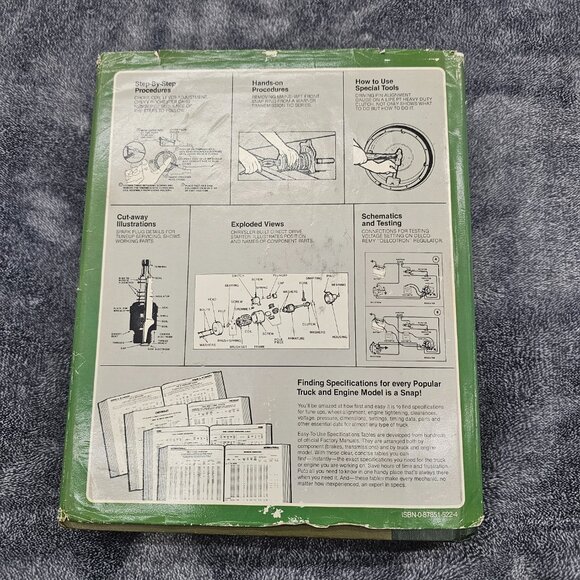 Motor Truck Repair Manual 33rd Edition 1970-1980 Hearst Books 4 Wheel Drive - Picture 14 of 14